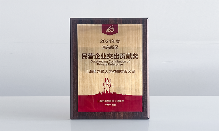 人力资源供应商科锐国际凭借人才服务与在区域经济发展中的卓越表现荣膺2024年度浦东新区民营企业奖项